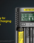 NITECORE INTELLIGENT BATTERY CHARGER USB FOUR SLOT CHARGER