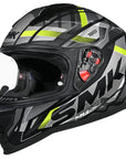 SMK NOVA TRACK - Matte Black/Yellow - MA264