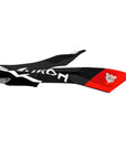 Aviator Ace 2 - Shield Peak - White Red Gloss