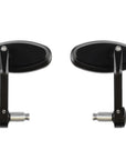 Revolution Clamp On Mirrors Stealth - CNC Pair
