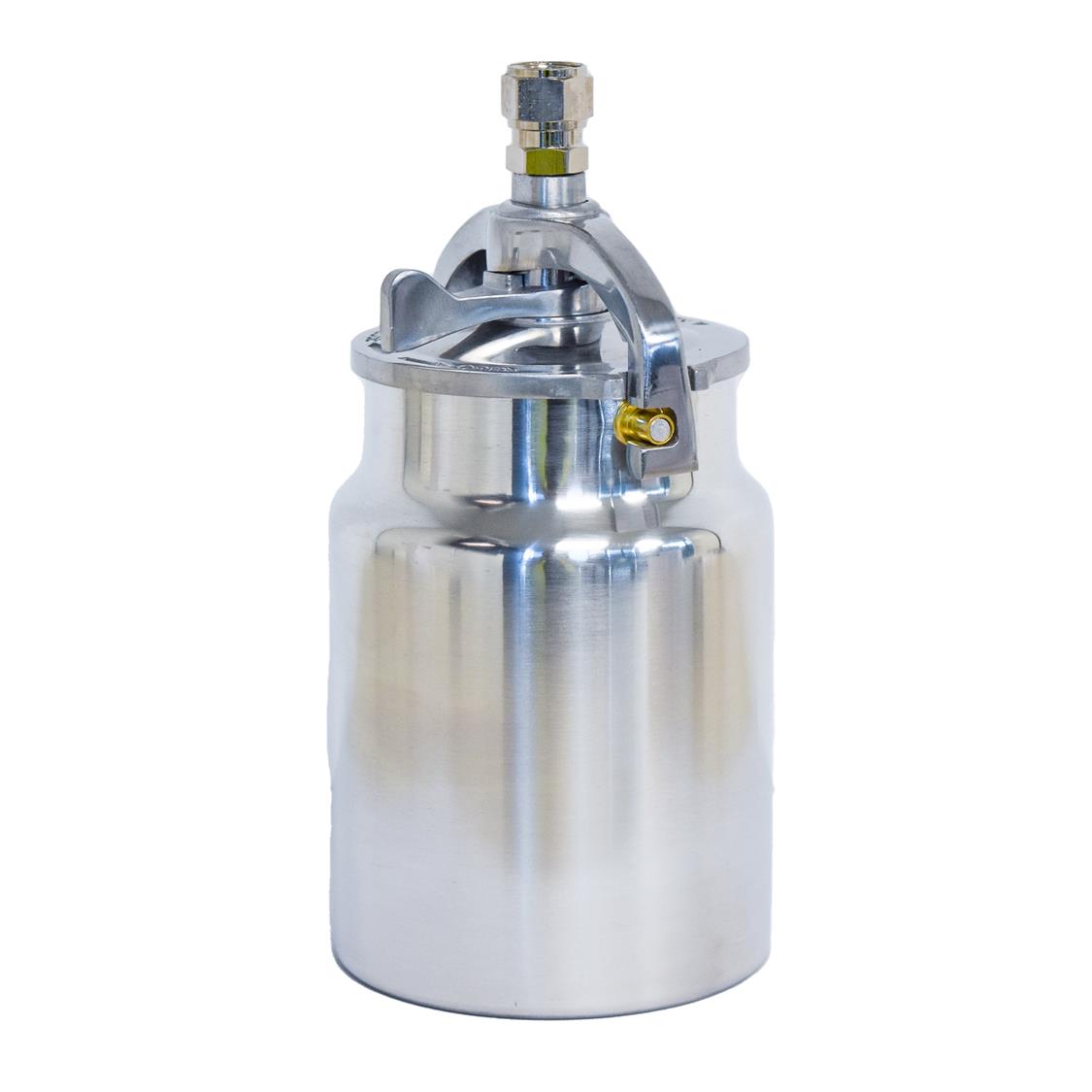 FORMULA SUCTION SPRAY GUN POT ALUMINIUM FOR M3000S / N77 / STAR / MACHINEWORKS 1L