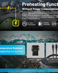 NITECORE 20,000MAH POWER BANK LOW TEMP RESISTANT CARBON FIBER ENERGY BRICK