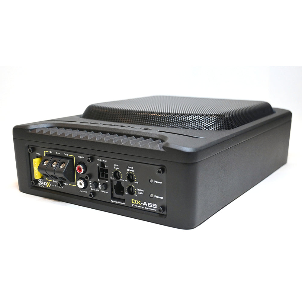 DB DRIVE 8" UNDERSEAT ACTIVE SUBWOOFER 150W RMS