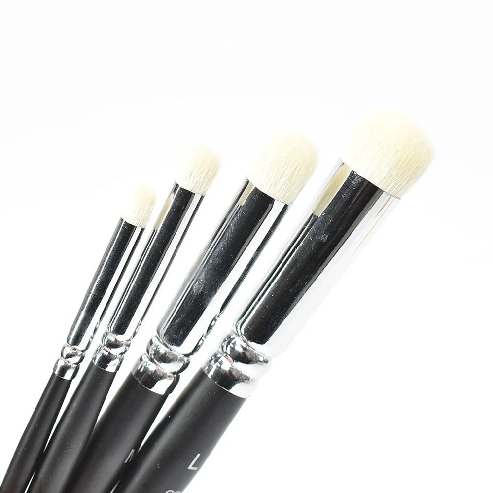 SCALE MODELLERS SUPPLY SYNTHETIC DRY BRUSH SET 4PC