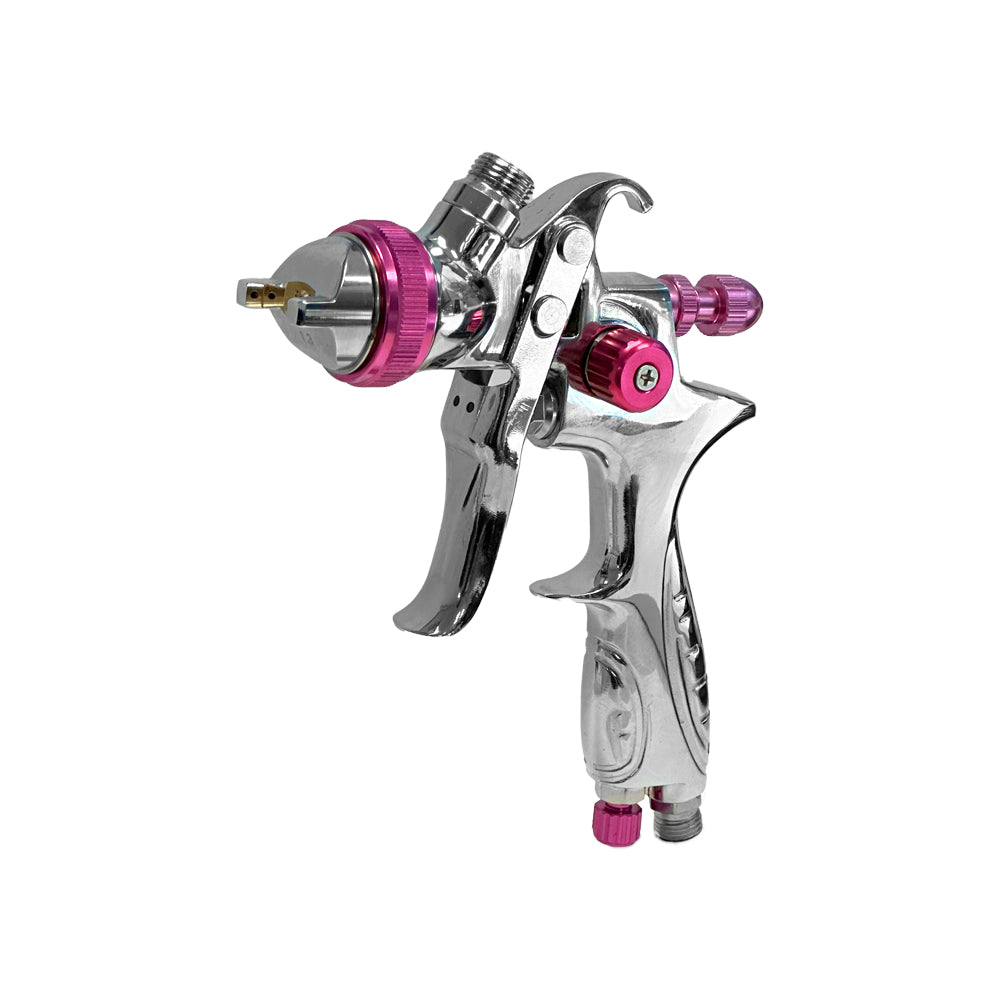 FORMULA GRAVITY SPRAY GUN DUAL SETUP 1.3MM &amp; 1.8MM WITH 600ML POT