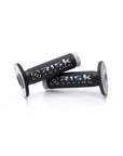 HANDLEBAR GRIPS RISK RACING ERGO BLACK GREY