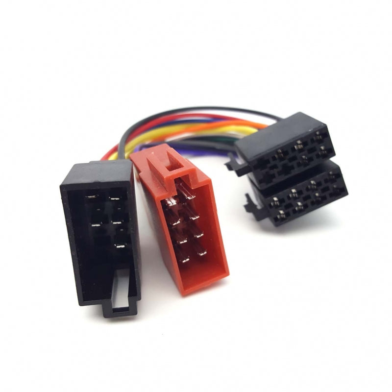 CAR STEREO HARNESS ADAPTER ISO SOCKET TO ISO PLUG