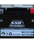MOTORCYCLE AND POWERSPORTS BATTERY (YTX4L-BS) AGM 12V 3AH 105CCA SSB HIGH PERFORMANCE