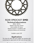 EMD-sprocket-specs