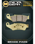 BRAKE PADS FRONT METAL GEAR
