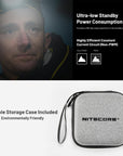 NITECORE 2000 LUMEN USB RECHARGEABLE LED HEADLAMP TORCH