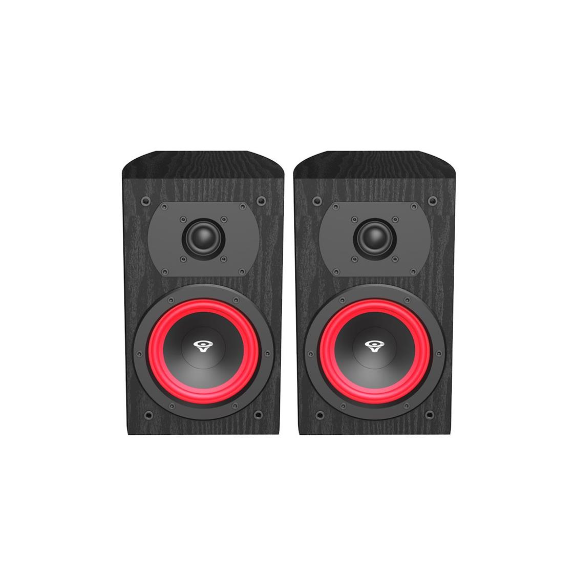 CERWIN VEGA LA SERIES HOME AUDIO 4" 2-WAY BOOKSHELF SPEAKER BLACK 110W MAX PAIR