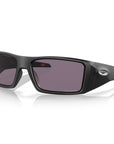 Oakley Heliostat Sunglasses Matte Black Frame w/ PRIZM Grey Lens