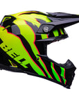 Bell MOTO-9S FLEX Claw Gloss Black/Green