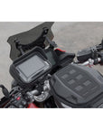 SW MOTECH UNIVERSAL GPS MOUNT KIT WITH NAVI CASE 2 SOCKET ARM FOR HANDLEBAR/MIRROR THREAD