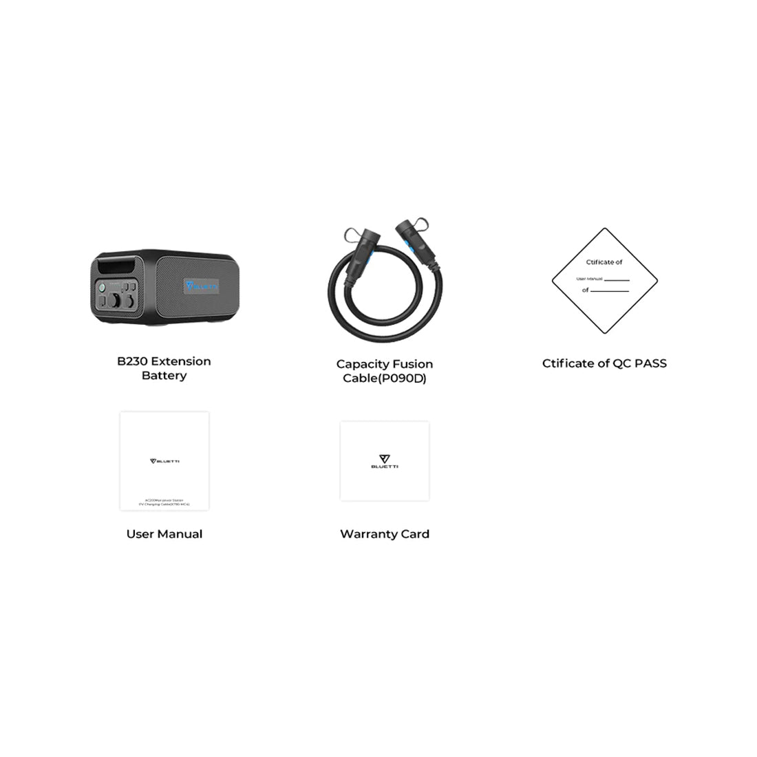 BLUETTI B230 EXPANSION BATTERY &amp; USB/12VDC POWER STATION | 2,048WH