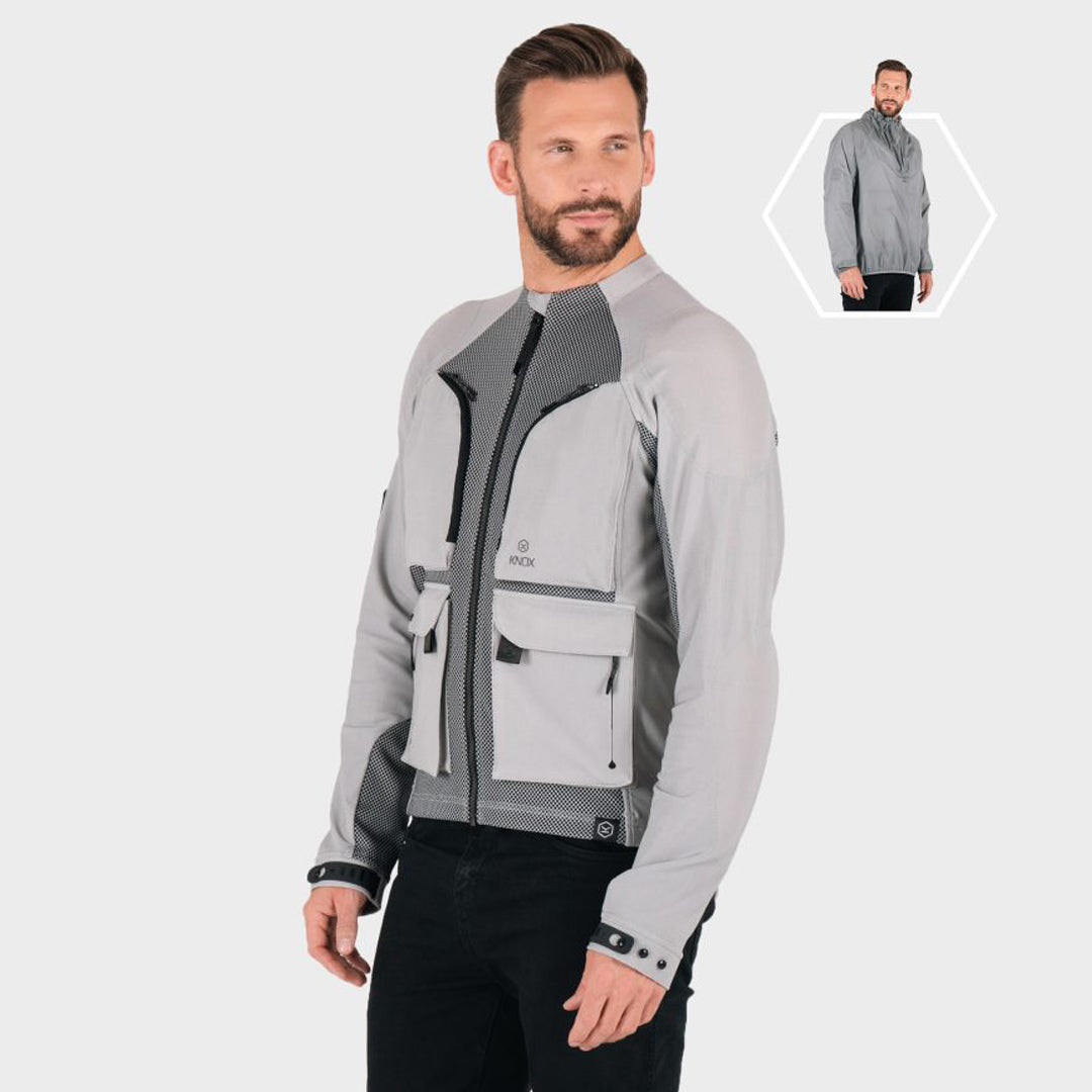 KNOX Tor DUO Armoured Shirt &amp; WP Shell - Gry