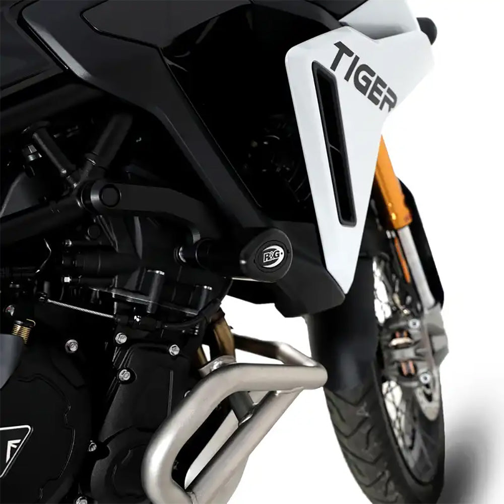 Crash Protectors - Aero Style for Triumph Tiger 900 / GT (PRO)'24- / Rally (PRO) '24- &amp; Tiger 850 Sport '24- (NON-DRILL)