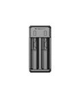 Nitecore UI2 Dual-Slot USB Charger, for 18650, 21700, 18350, 20700 Batteries