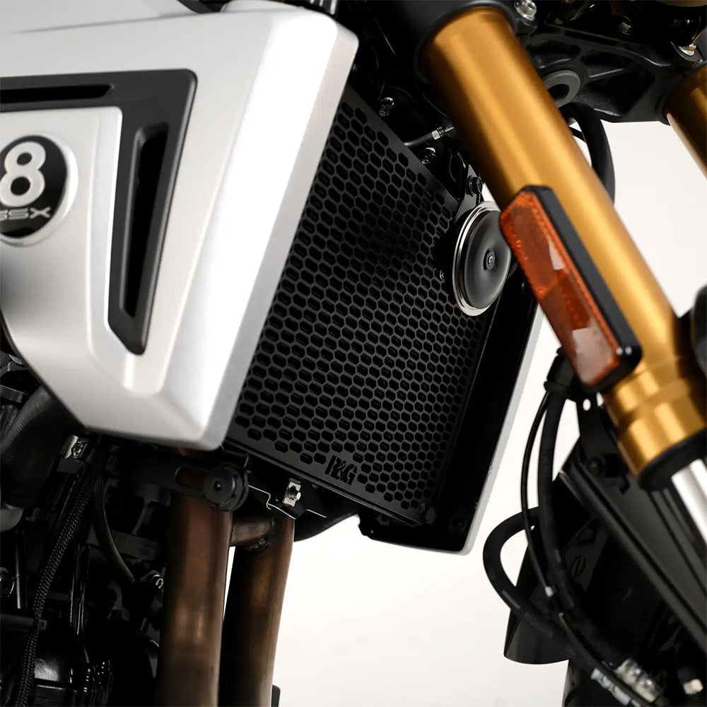 R&amp;G PRO Radiator Guard for Suzuki GSX-8T &amp; GSX-8TT '25- Black
