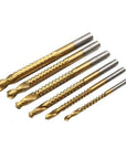 FLAT ROUTING DRILL SET