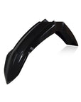FRONT FENDER RTECH BLACK YAMAHA WR WRF YZ YZF YZX YZFX