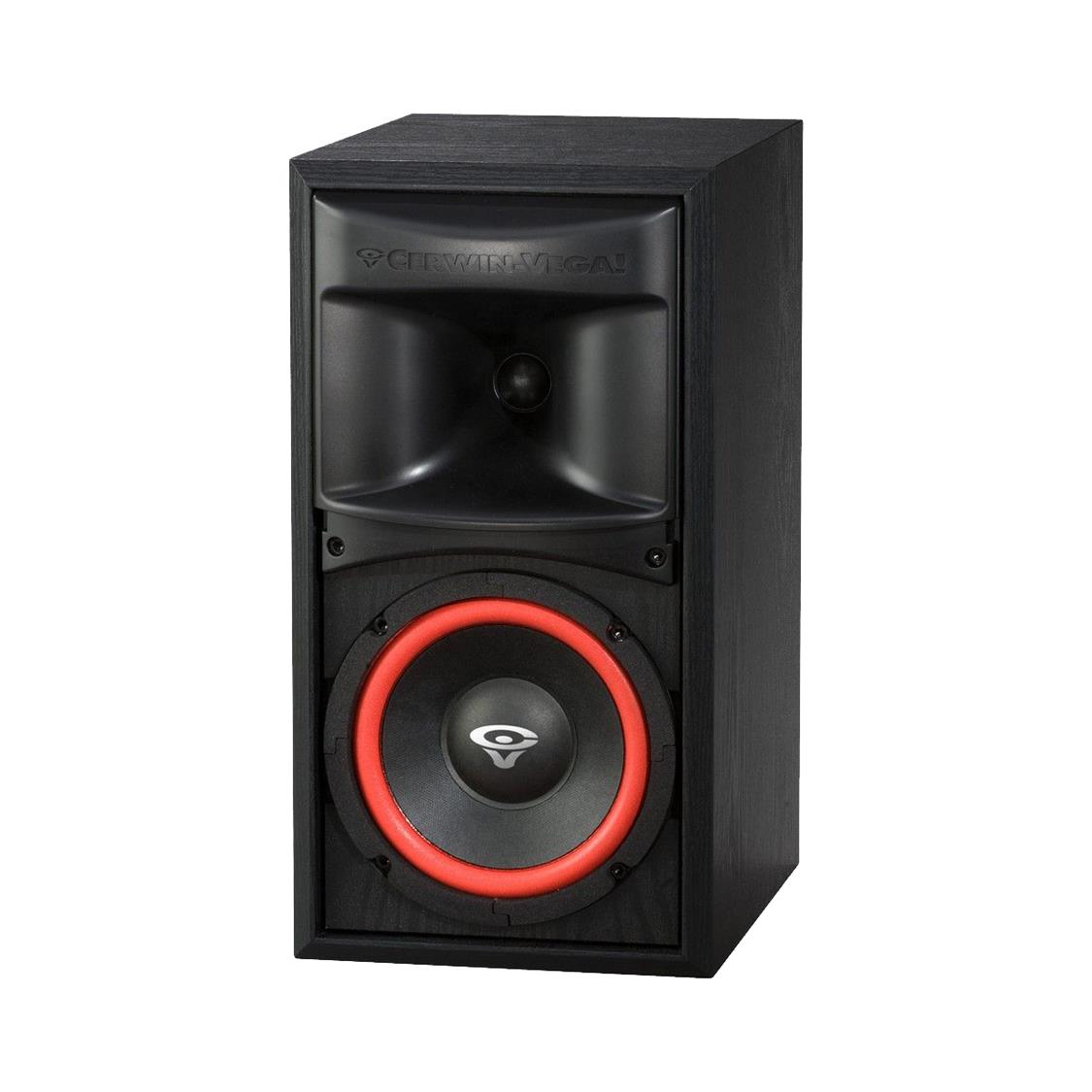 CERWIN VEGA XLS SERIES HOME AUDIO 6" 2-WAY BOOKSHELF SPEAKER 125W MAX PAIR
