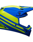 Bell MX-9 MIPS Disrupt Matte classic Blue/Hi-Viz Yellow