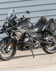 Bike fitted with the Kreiga OS-BASE and OS-Adventure Packs