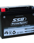 MOTORCYCLE AND POWERSPORTS BATTERY (Y50N18A-A) AGM 12V 21AH 450CCA SSB HIGH PERFORMANCE