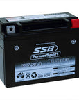 MOTORCYCLE BATTERY AGM 12V 0.6AH 130CCA BY SSB HIGH PERFORMANCE