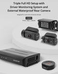 BLACKVUE DR770X BOX PRO 3-CH CAMERA SYSTEM - CENTRAL RECORD BOX DMS TRUCK 1080 HD DASHCAM 64 GB