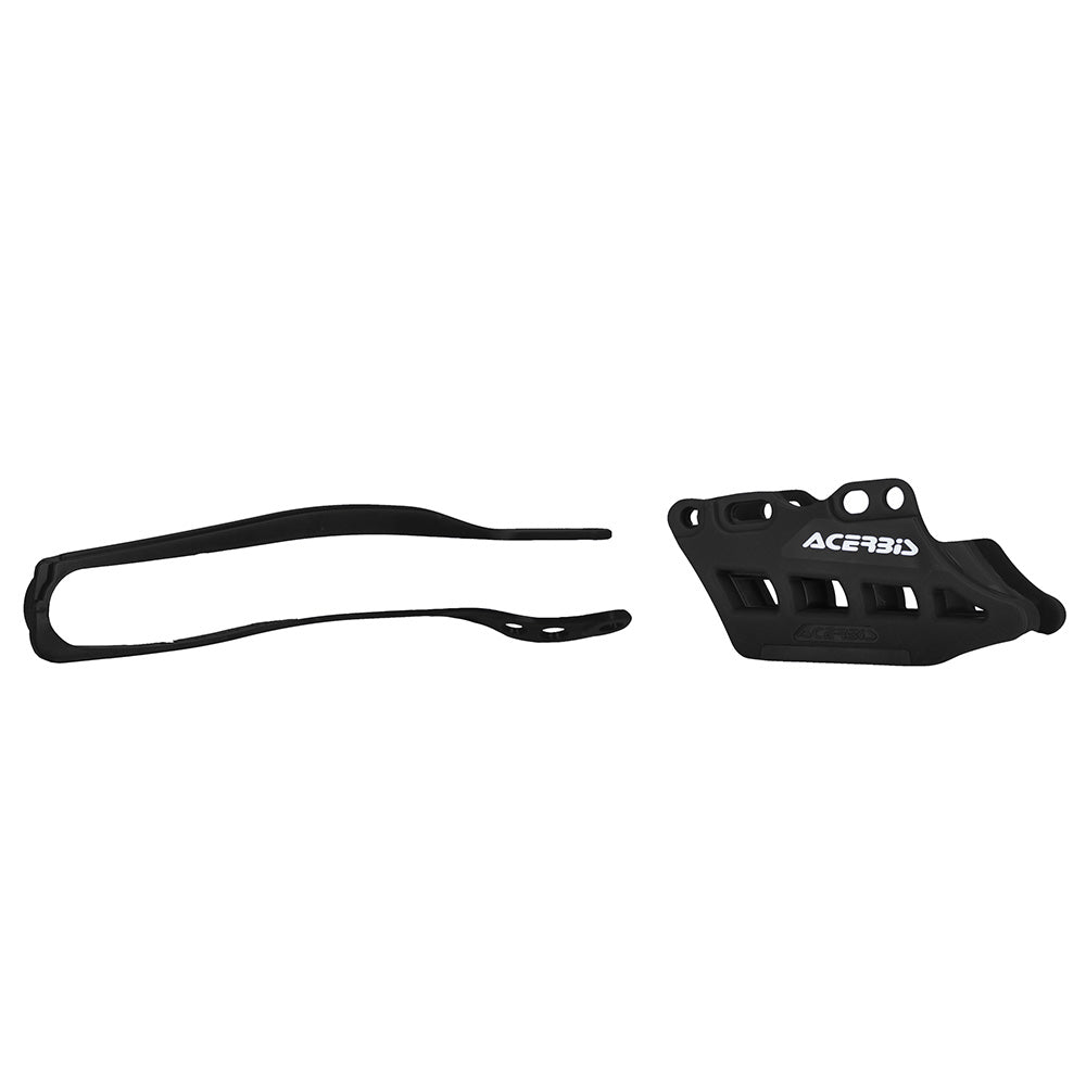 Chain Guide &amp; Slider Kit Black YZ250F 24-25- YZ450F 23-25 Acerbis