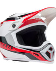 Bell MX-9 MIPS Rift Red/White