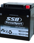 MOTORCYCLE AND POWERSPORTS BATTERY (YB30CL-B) AGM 12V 30AH 460CCA SSB HIGH PERFORMANCE