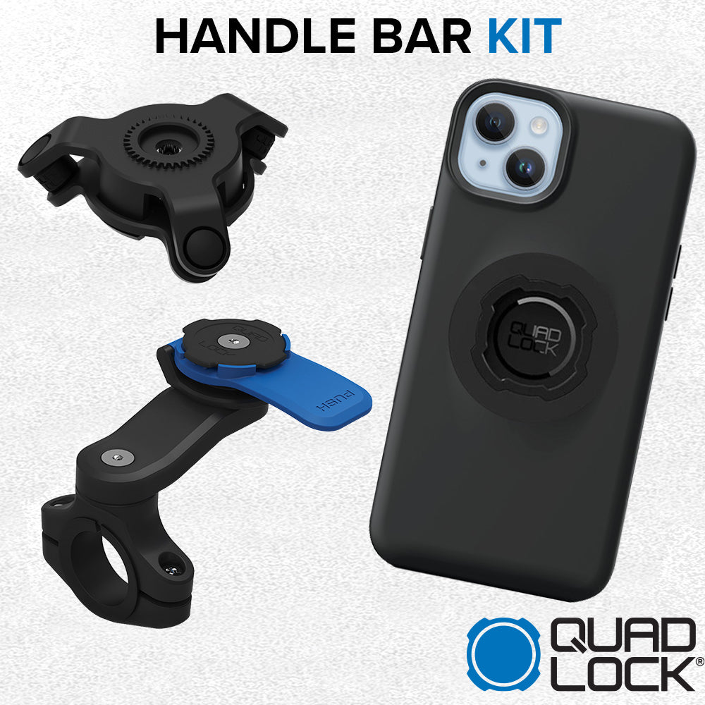 iPhone 14 Plus Handlebar Mount Kit Quad Lock