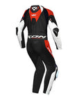 Ixon VORTEX 3 1pc Suit - Wht/Blk/Red