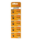 MAXELL SILVER OXIDE SR712SW WATCH BATTERY BUTTON CELL 5 PACK