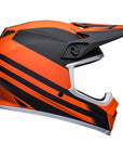 Bell MX-9 MIPS Disrupt Matte Black/Orange