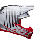 Bell MOTO-9S FLEX Sprint Matte Gloss White/Red