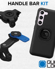 Samsung Galaxy S23 Handlebar Mount Kit Quad Lock