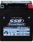 MOTORCYCLE AND POWERSPORTS BATTERY (YB3L-B) AGM 12V 3AH 85CCA BY SSB HIGH PERFORMANCE