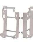 RADIATOR BRACES CROSSPRO SILVER CRF250R 18-20 CRF250RX 19-20