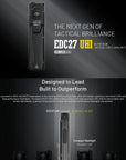 NITECORE EDC27 UHI 3100 LUMEN EDC FLASHLIGHT