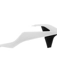 RADIATOR SHROUDS RTECH WHITE BLACK KTM EXC SX EXCF SXF XC XCF XCW XCFW