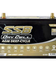 AGM BATTERY DEEP CYCLE DUAL PURPOSE 12V 130AH 1000CCA BY SSB (31X MF) ULTRA HIGH PERFORMANCE