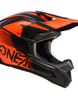 O'Neal Youth 1SRS STREAM V.23 Helmet - Black/Red (Neon Orange)