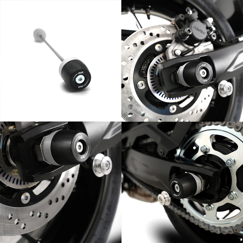 APEX Swingarm Protectors for the Suzuki GSX-8T '25-, GSX-8TT '25-, GSX-8S '23-,GSX-8R '24- &amp; V-Strom 800/1050DE '23-