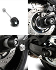 APEX Swingarm Protectors for the Suzuki GSX-8T '25-, GSX-8TT '25-, GSX-8S '23-,GSX-8R '24- & V-Strom 800/1050DE '23-