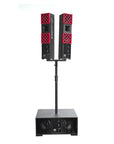 DILLINGER LABS DFA + DFB SPEAKER PAIR & SINGLE SUBWOOFER BATTERY POWERED WIRELESS PRO AUDIO KIT